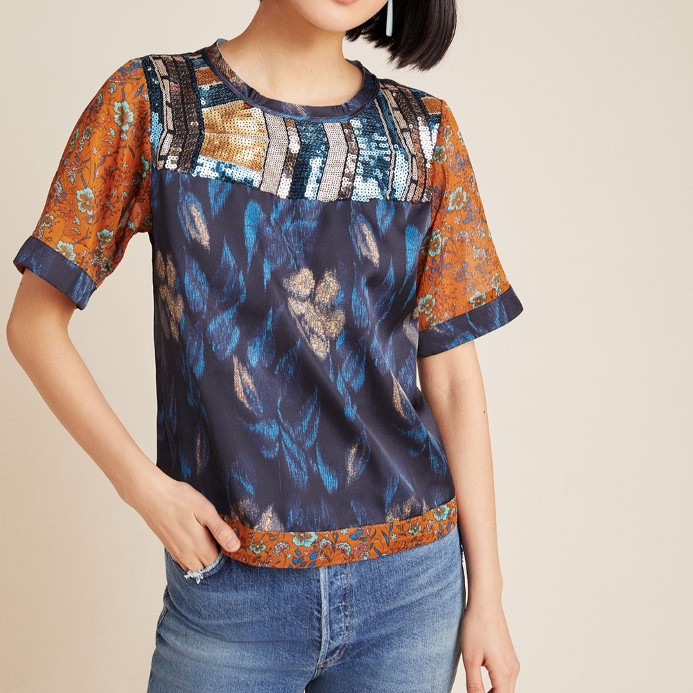 Toulouse Sequined Blouse